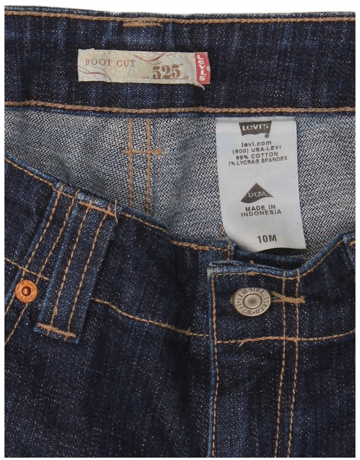 Levi's ženske 525 Bootcut traperice US 10 srednje W32 L32 tamnoplavi pamuk