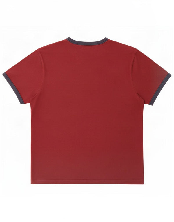 Jack Wills, muška majica kratkih rukava klasičnog kroja, XL, kestenjasti pamuk