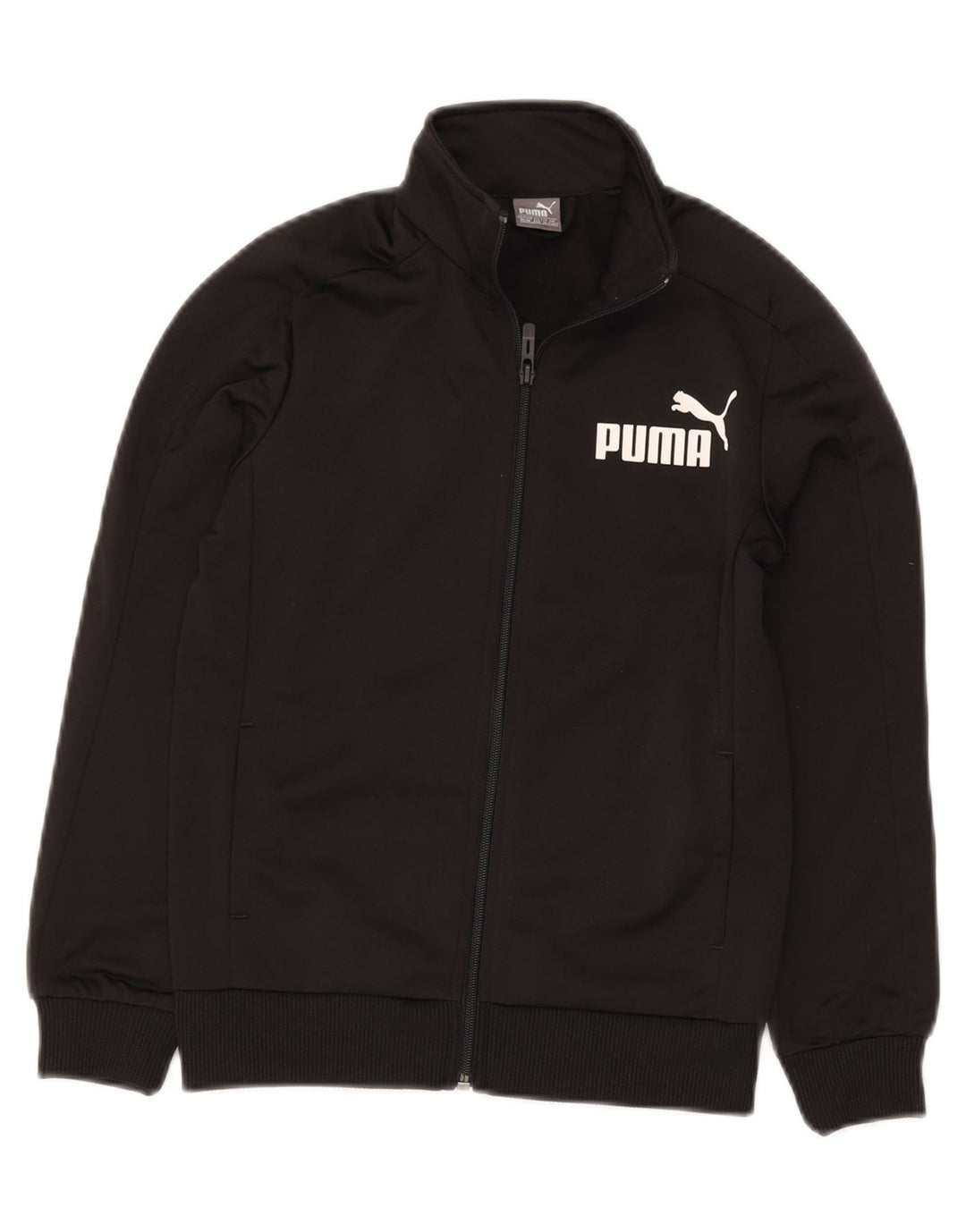 PUMA Boys Graphic Trenirka Gornja jakna 9-10 godina srednje crna poliester