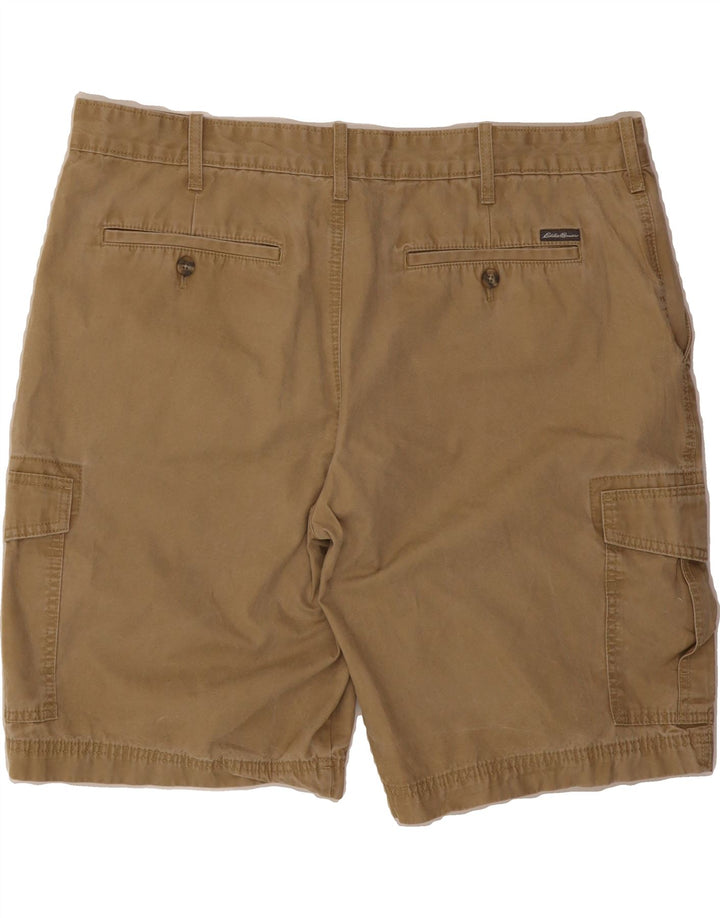 EDDIE BAUER Mens Cargo Shorts W40 XL Beige Vintage Eddie Bauer and Second-Hand Eddie Bauer from Messina Hembry 