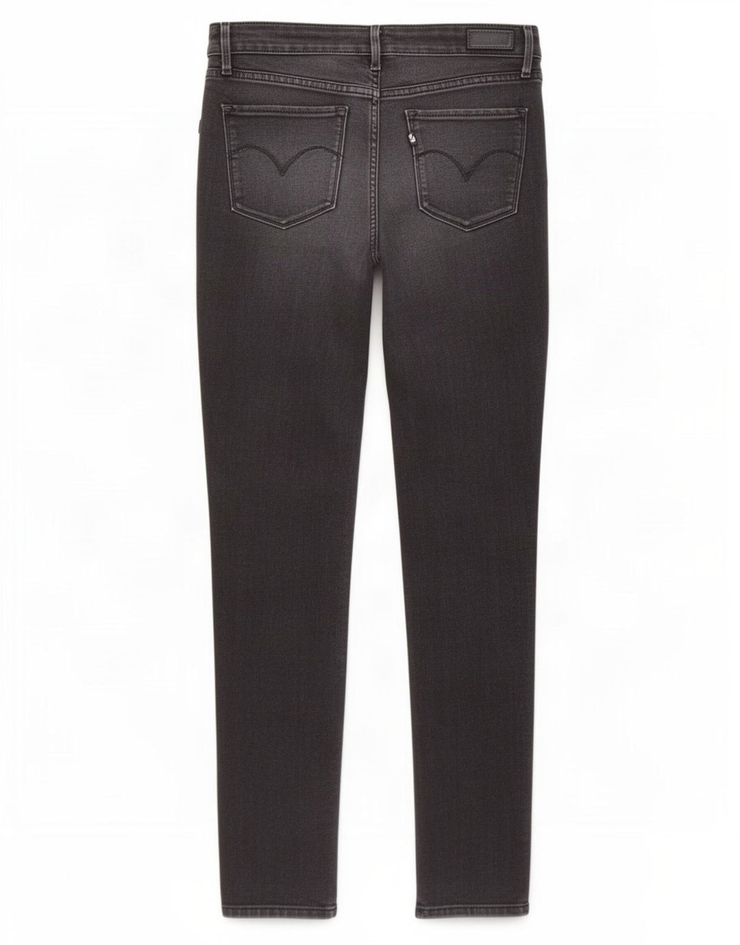 Levi's ženske uske traperice W27 L32 crni pamuk