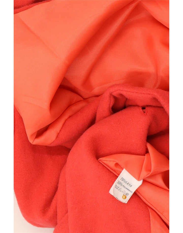 Vintage ženski sako sa 2 gumba IT 48 XL od crvene vune