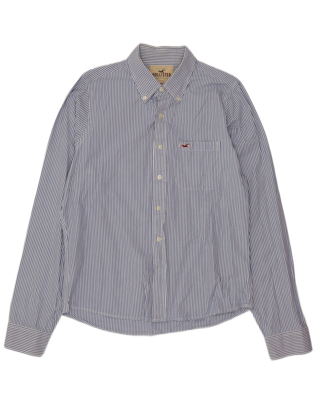 Hollister muška košulja XL pamuk s plavim prugama