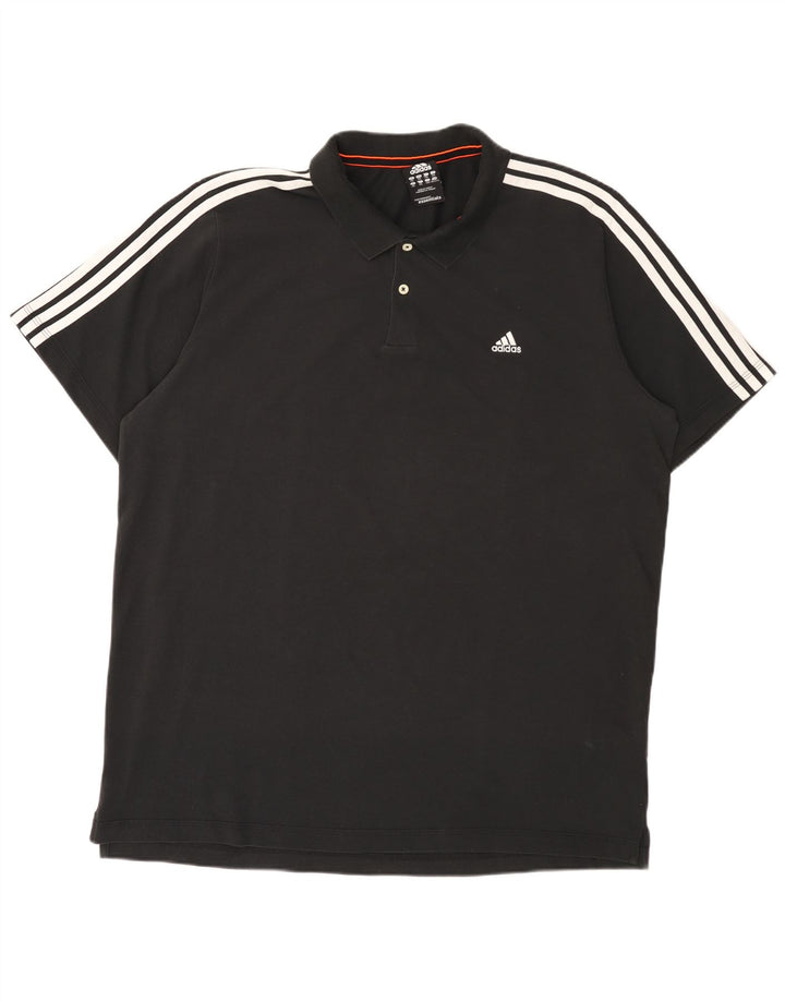 ADIDAS muška polo majica Climalite 2XL crni pamuk