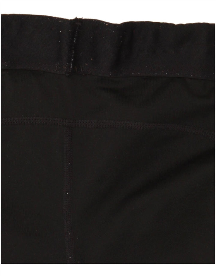 Nike ženske grafičke tajice UK 10 male crne poliesterske