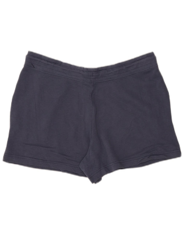 NIKE ženske sportske kratke hlače UK 16 velike tamnoplave pamučne