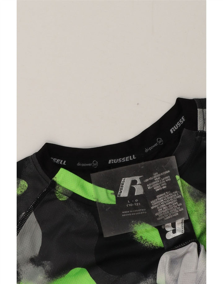 RUSSELL ATHLETIC majica kratkih rukava za dječake 10-11 godina velika višebojna