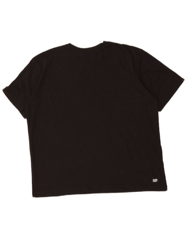 Lacoste muška velika majica kratkih rukava Regular Fit Large Black Pamuk