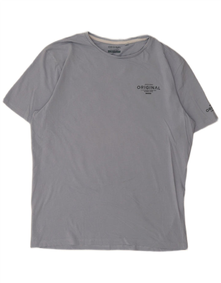 Jack & Jones muška majica s grafičkim motivima XL plava