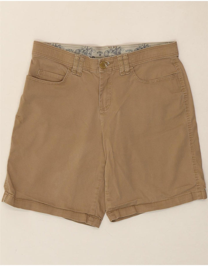 LEE Womens Riders Casual Shorts US 8 Medium W30  Beige Cotton Vintage Lee and Second-Hand Lee from Messina Hembry 