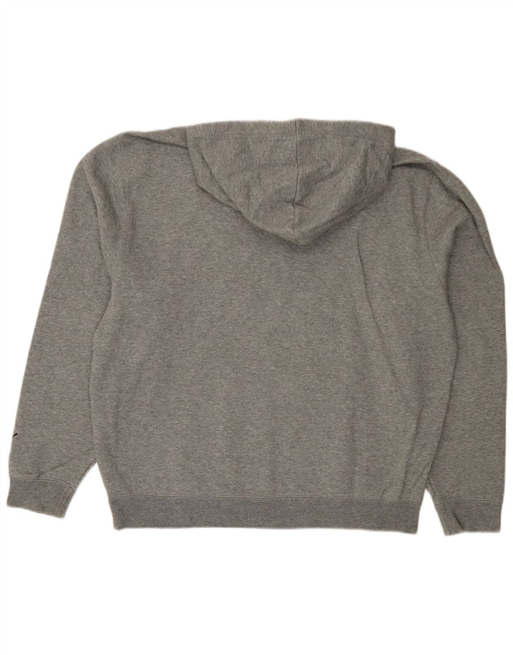 PUMA muška majica s kapuljačom s kapuljačom, veliki sivi pamuk