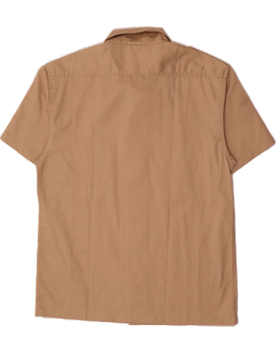 BRANDIT Mens Short Sleeve Military Shirt XL Beige Polyester Vintage Brandit and Second-Hand Brandit from Messina Hembry 