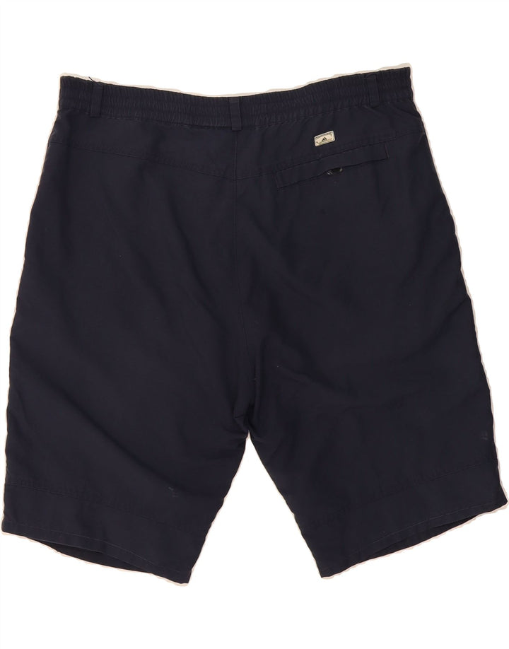 ADIDAS Mens Chino Shorts W34 Large  Navy Blue Polyester Vintage Adidas and Second-Hand Adidas from Messina Hembry 
