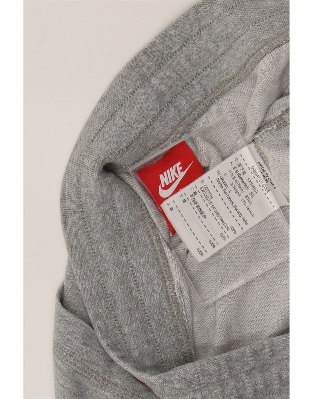 Nike Boys Trenirka Hlače Joggers 13-14 Years Large Grey Cotton