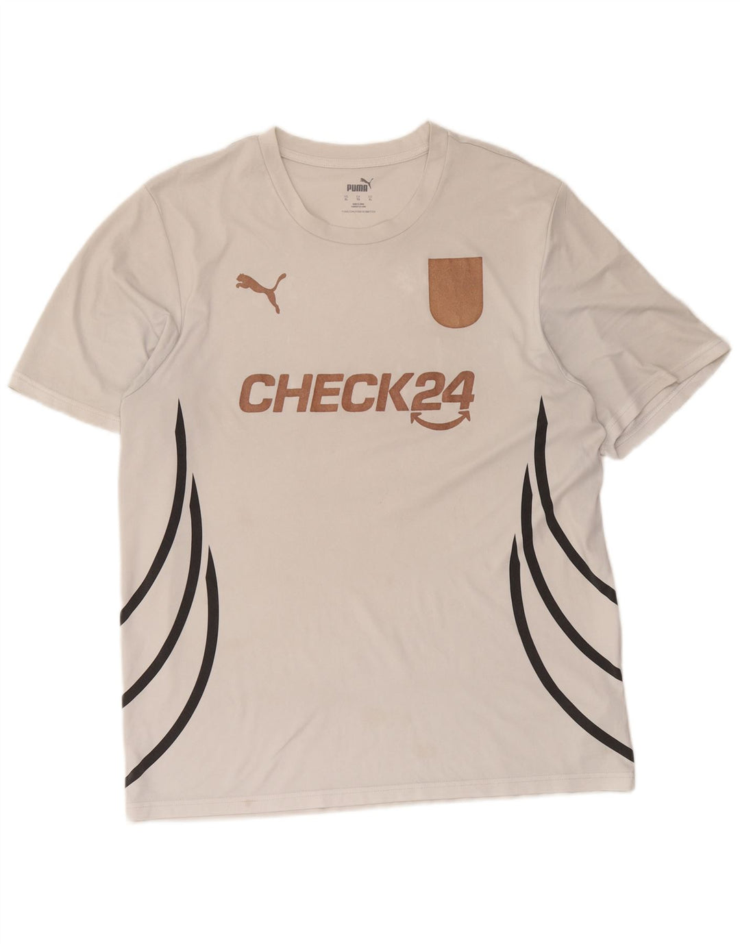 Puma muška majica s grafičkim motivima XL bijeli poliester