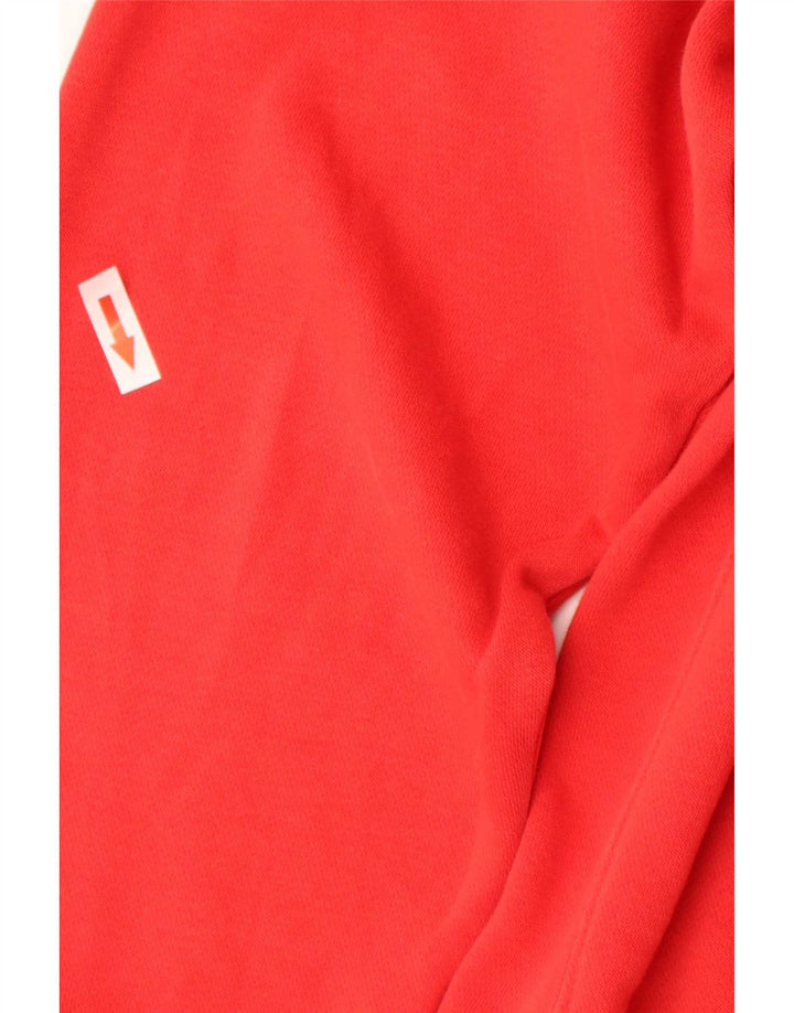 Nike muška majica s kapuljačom velika crvena pamučna
