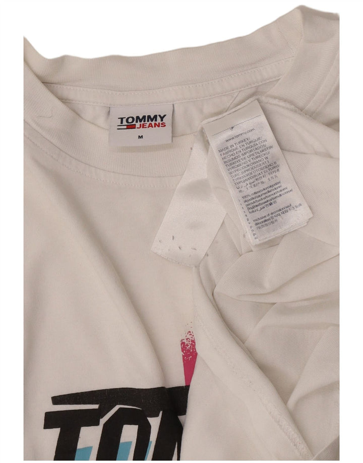 Tommy Hilfiger Muška majica kratkih rukava srednje veličine, bijeli pamuk