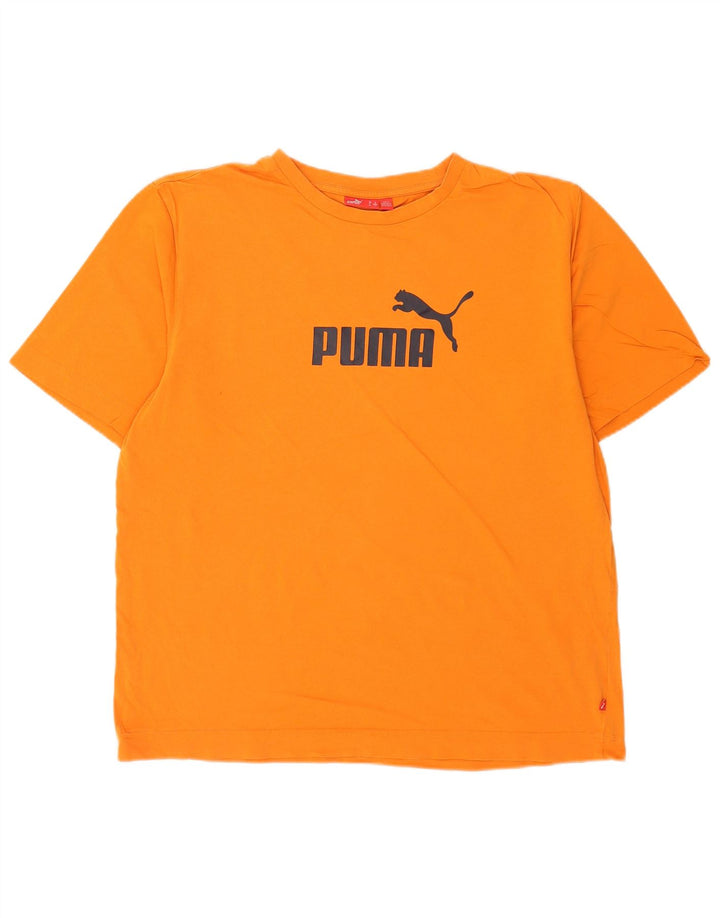 Puma muška majica s grafičkim motivima, velika narančasta