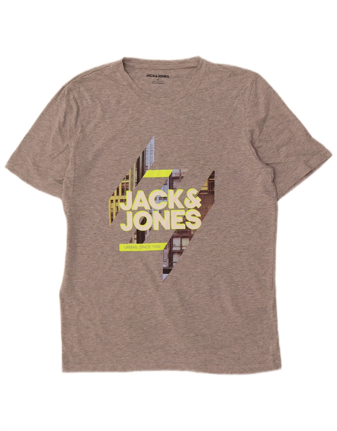 Jack & Jones muška majica kratkih rukava srednje sivi pamuk