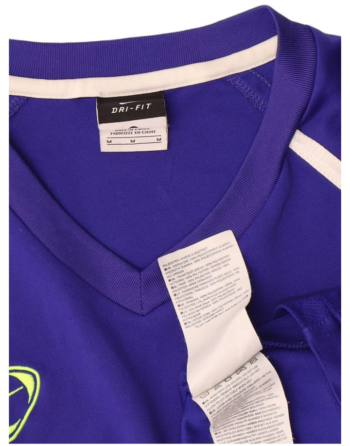 Nike Dri Fit T-Shirt majica srednje plave boje od poliestera