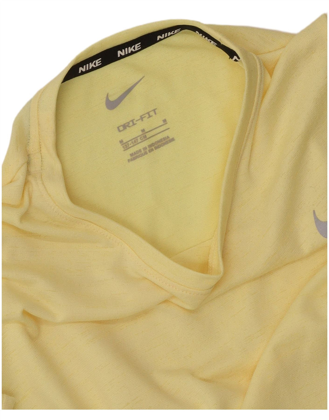 Nike Boys Dri Fit T-Shirt Top 10-11 Years srednje žuta