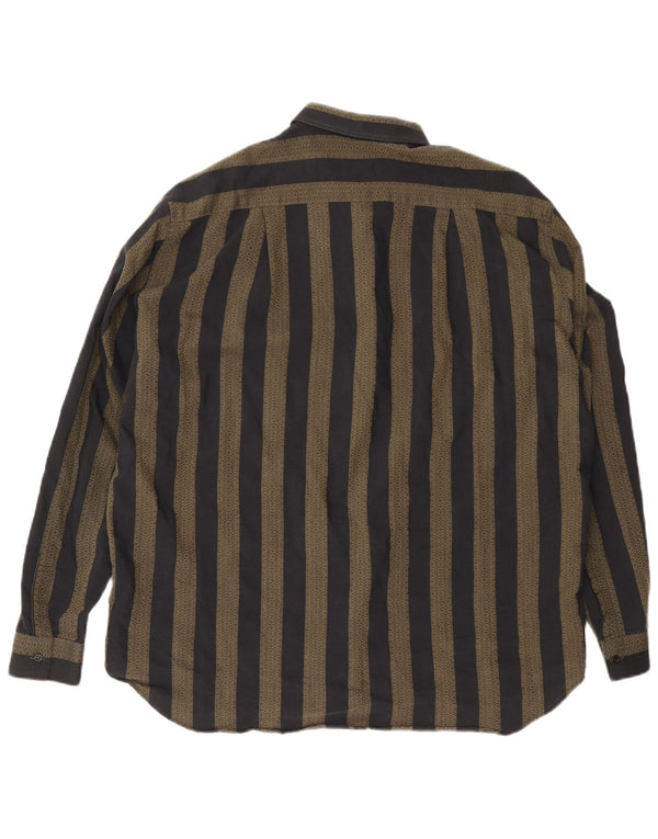 VINTAGE muška košulja XL na sive pruge