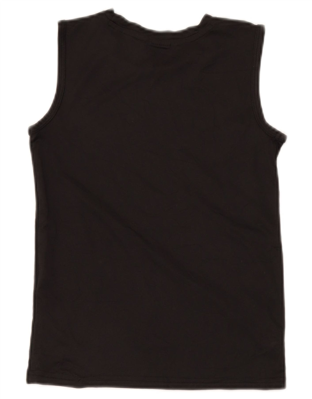 PUMA Boys Graphic Vest Top 6-7 Years Black Poliester