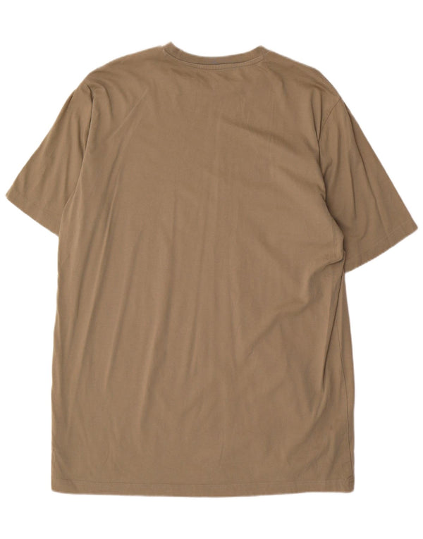 Adidas muška majica kratkih rukava Regular Fit XL, kaki pamuk