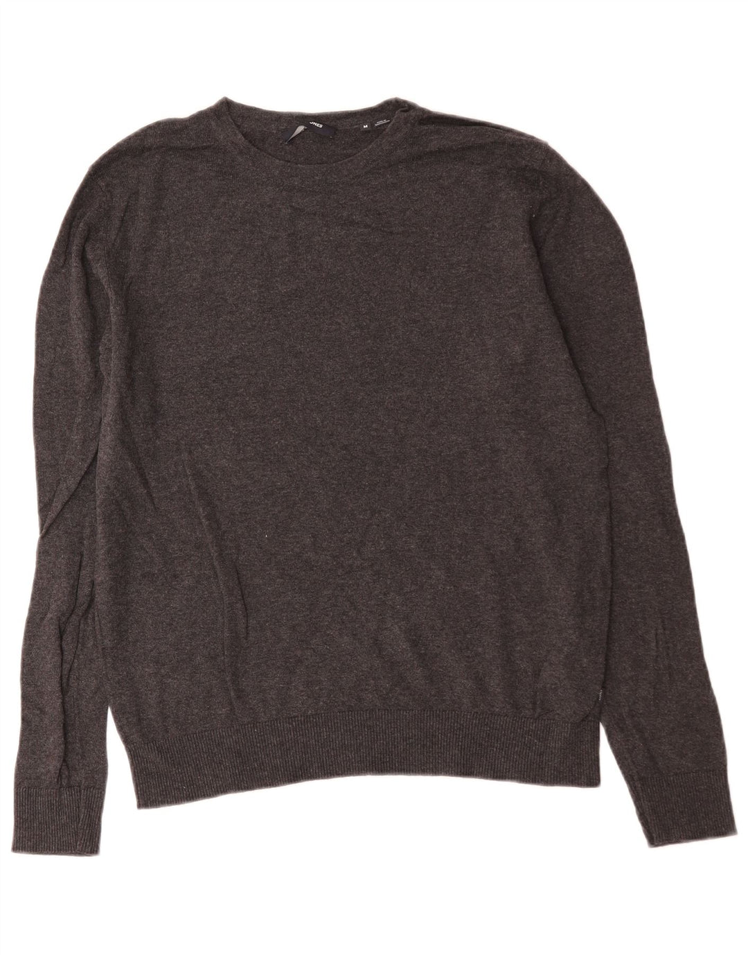 Jack & Jones muški džemper s okruglim izrezom, srednje sivi pamuk