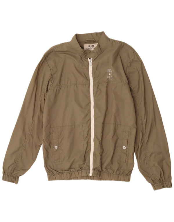 Jack & Jones muška kišna jakna UK 40 Large kaki najlon
