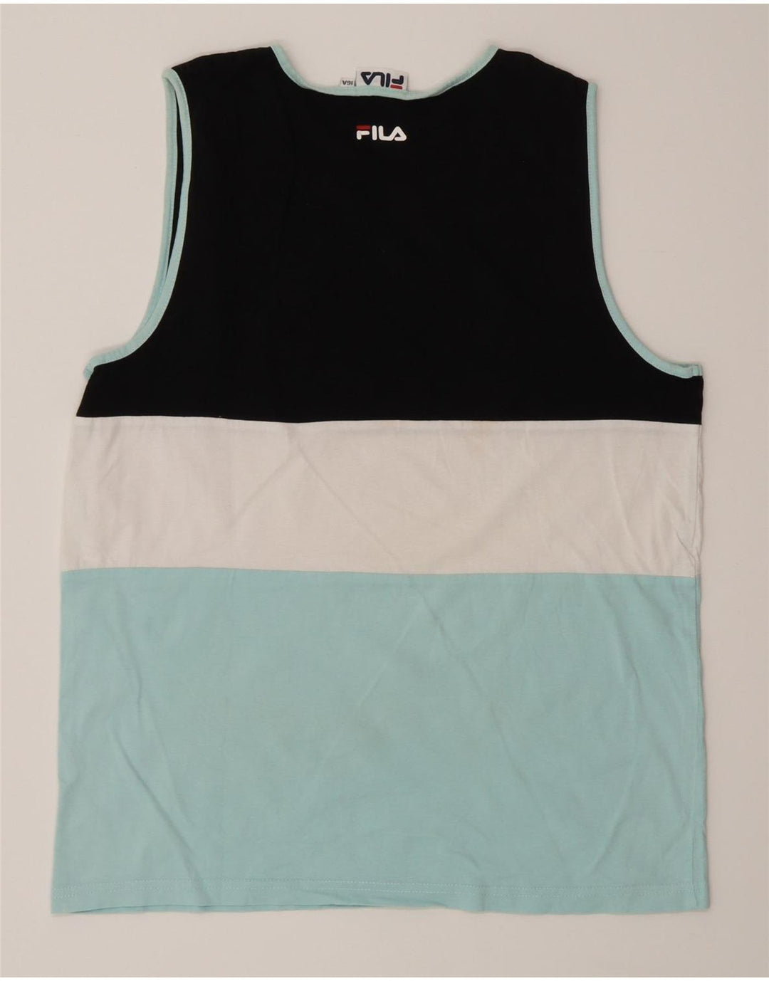 Fila Boys Vest Top 15-16 Years Multicolored Colourblock