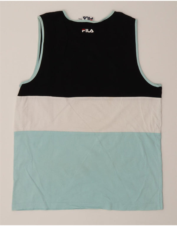 Fila Boys Vest Top 15-16 Years Multicolored Colourblock