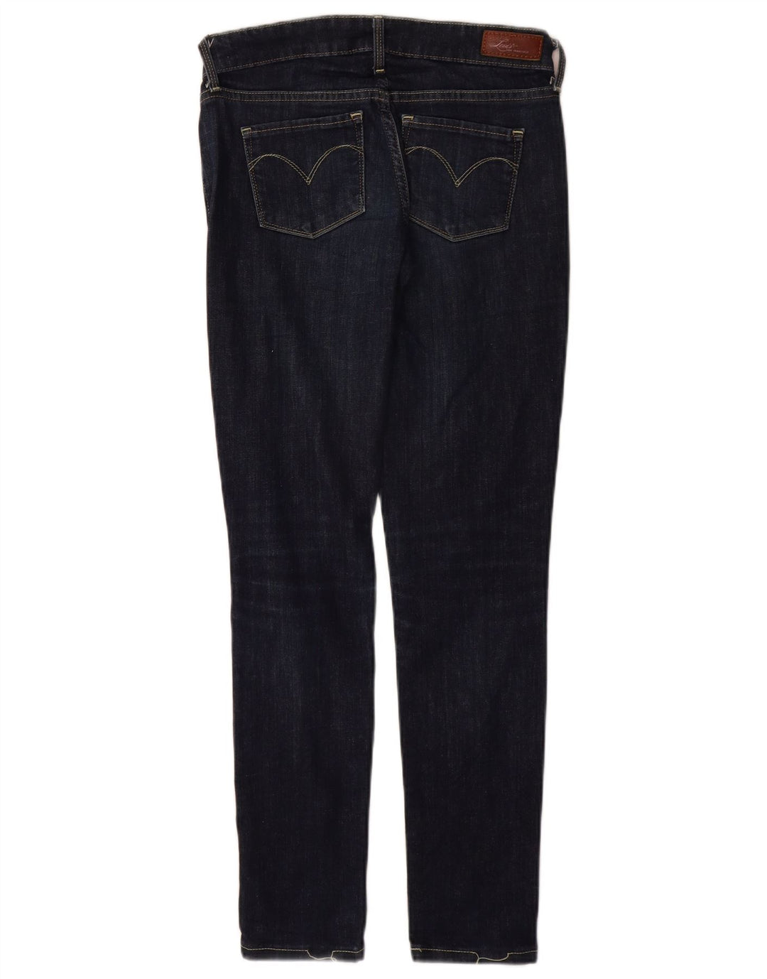 LEVI'S ženske uske traperice s blagim oblinama modernog rasta W26 L29 tamnoplave