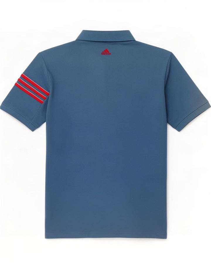 Adidas muška Climacool polo majica srednje plave boje od poliestera