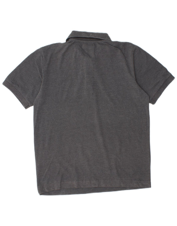 KAPPA Mens Polo Shirt Large Grey Cotton