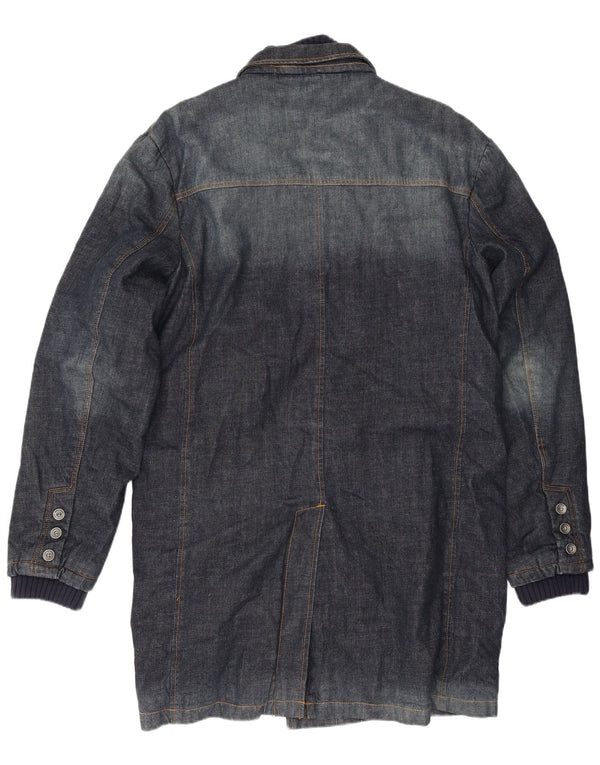 Jack & Jones muški traper kaput UK 44 2XL tamnoplavi pamuk