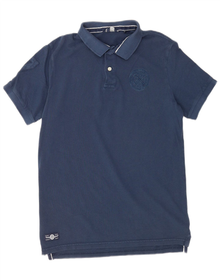 Superdry muška polo majica Srednje tamnoplavi pamuk