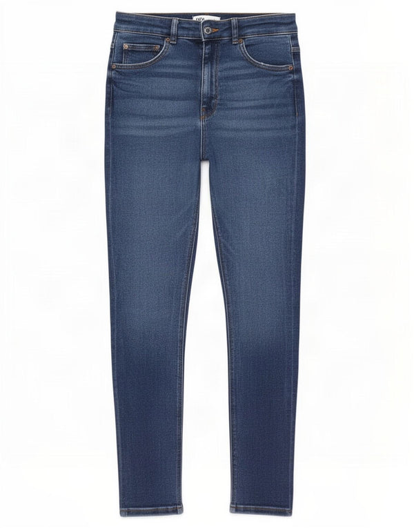 Zara Womens Skinny Jeans EU 42 Large W32 L27 Blue Cotton