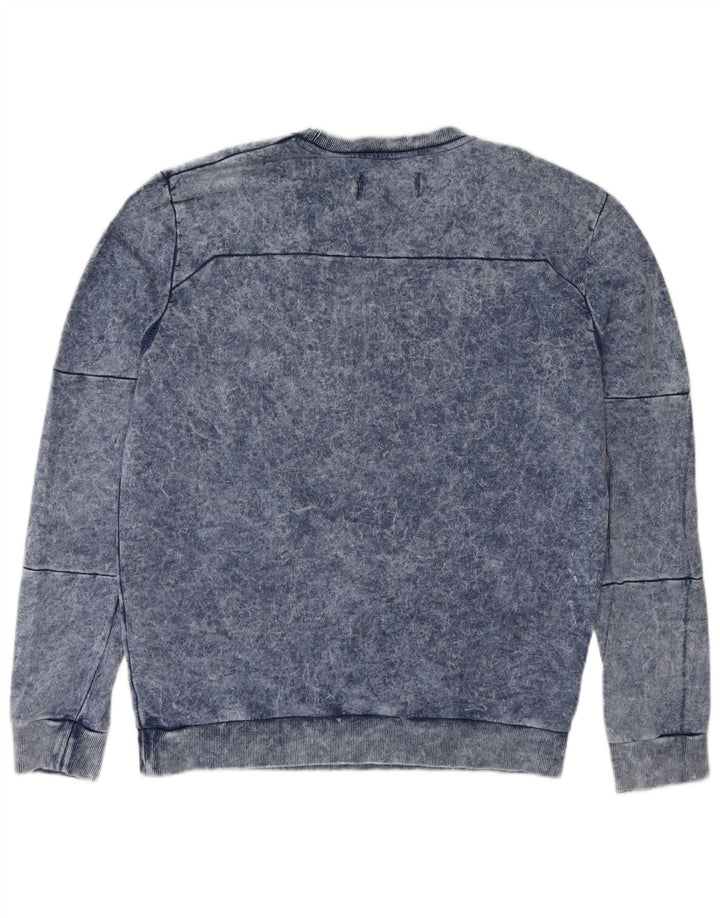 Calvin Klein Jeans muška trenirka s grafičkim motivima Srednje plavi pamuk