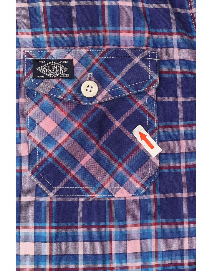Superdry muška majica kratkih rukava, veliki plavi pamuk