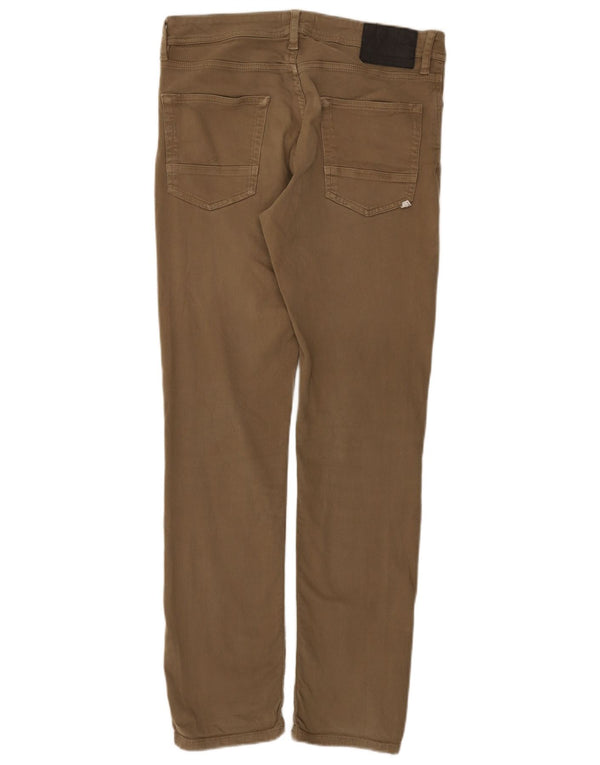 Jack & Jones muške uske ležerne hlače W31 L32 bež pamuk