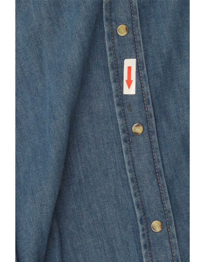Ženska traper košulja Massimo Dutti UK 10 Small Blue