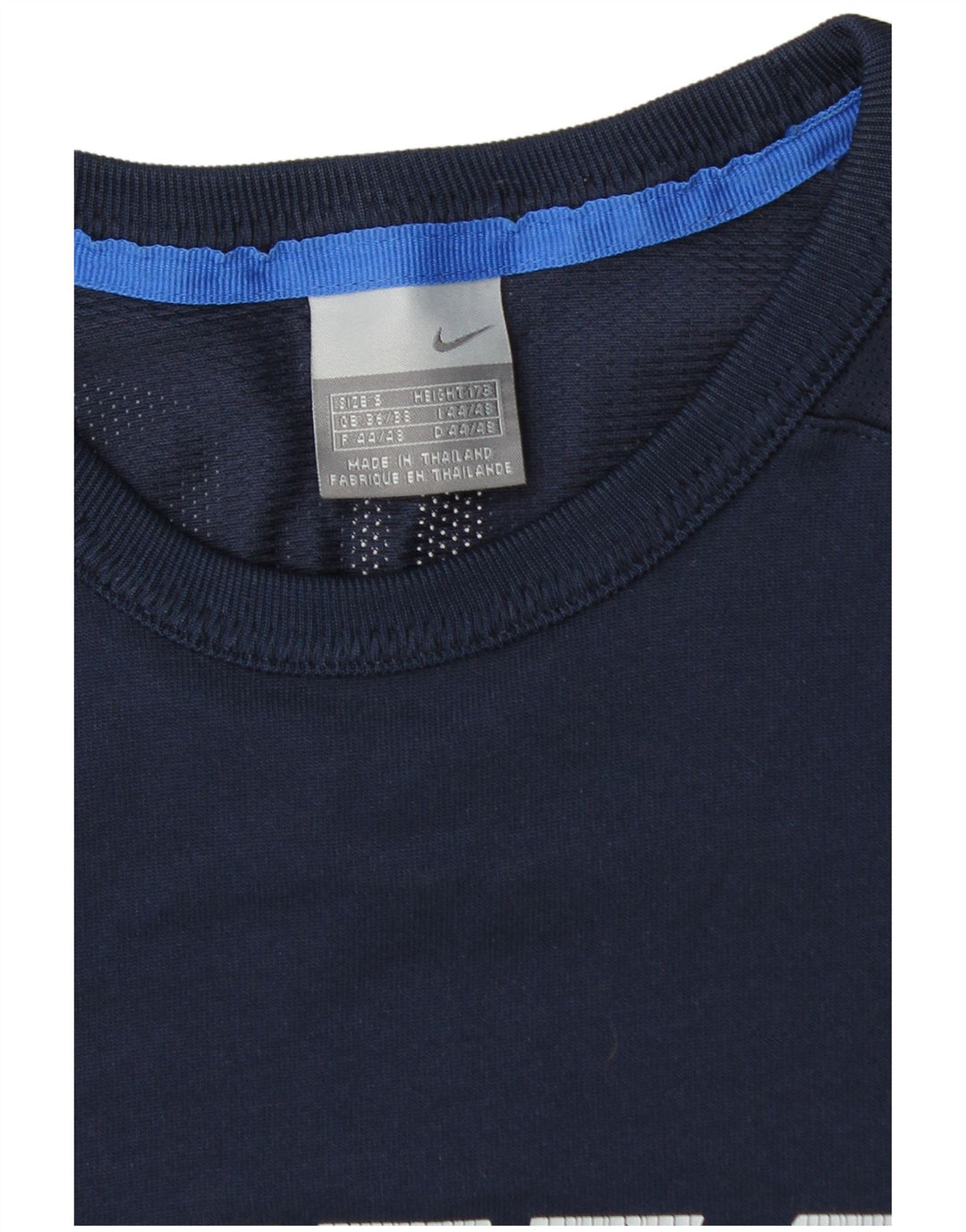 Nike muška majica dugih rukava s grafikom UK 36/38 mala tamnoplava