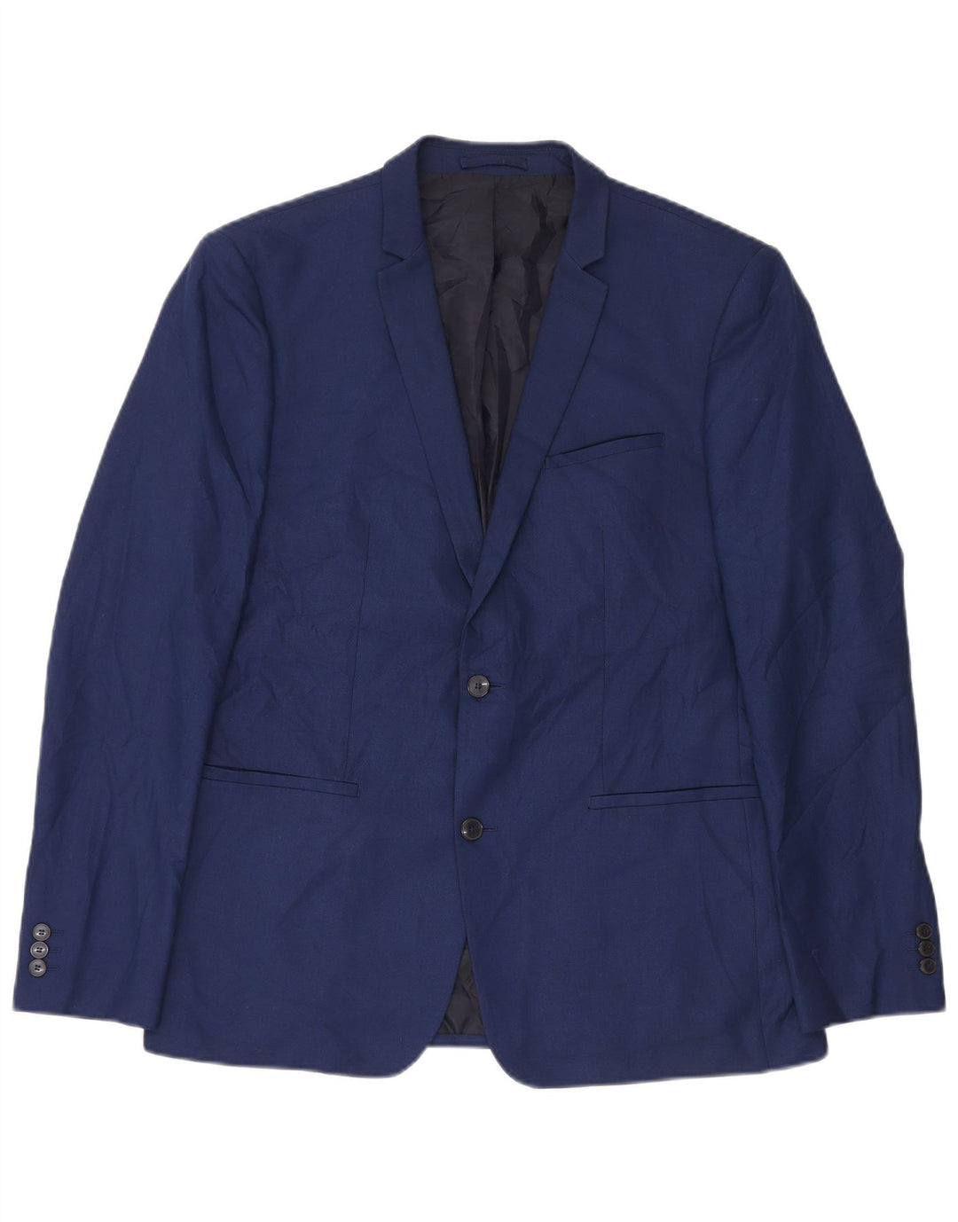 Zara muška uska jakna sa 2 gumba EU 54 XL tamnoplava