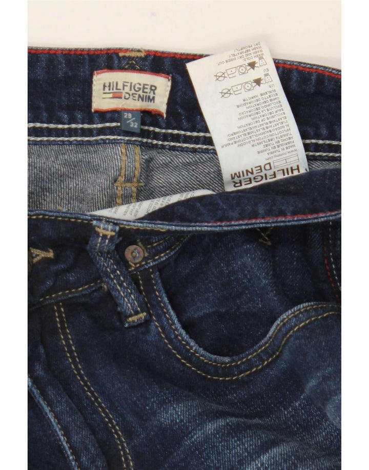 Ženske traperice Tommy Hilfiger Bootcut W29 L32 tamnoplavi pamuk