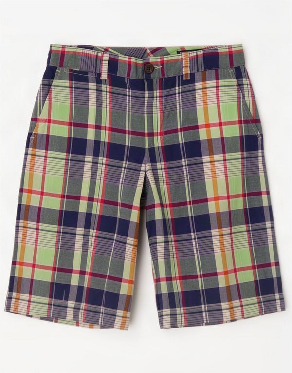 Polo Ralph Lauren Boys Chino Shorts 13-14 Years W27 Multicoloured Plaid
