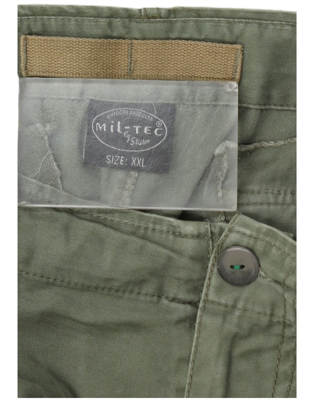 Mil-Tec muške kargo kratke hlače 2XL W42 zeleni pamuk