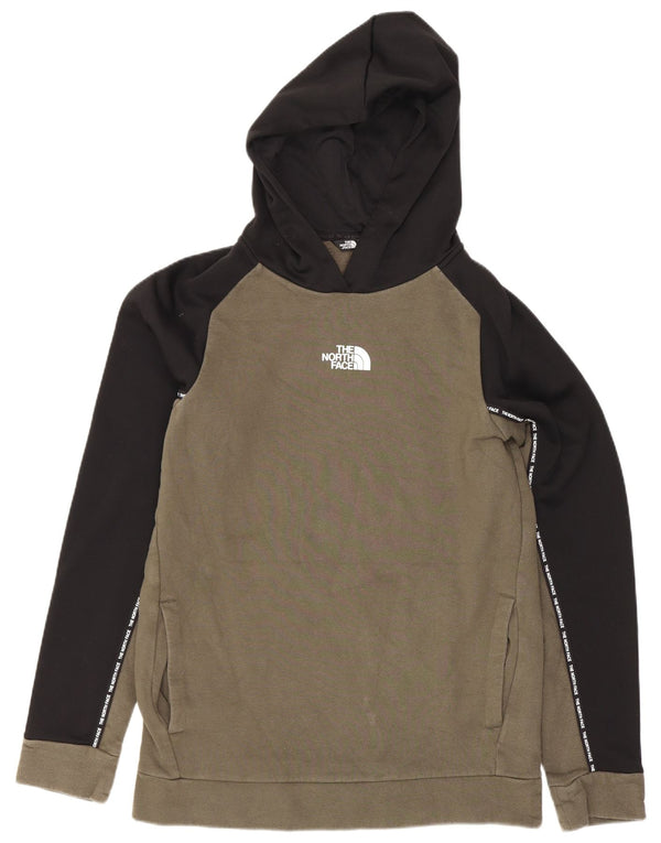 The North Face Boys majica s kapuljačom 14-15 godina XL kaki pamuk