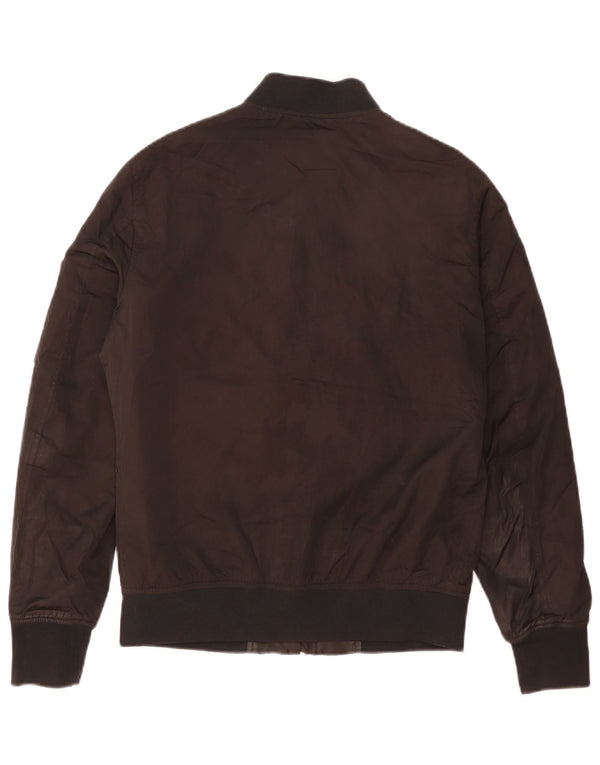 Zara muška bomber jakna UK 38 srednje crne boje poliester