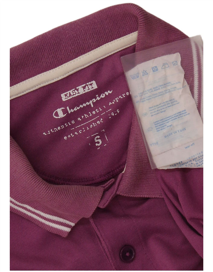 CHAMPION Muška polo majica Easy Fit Mala ljubičasta pamuk